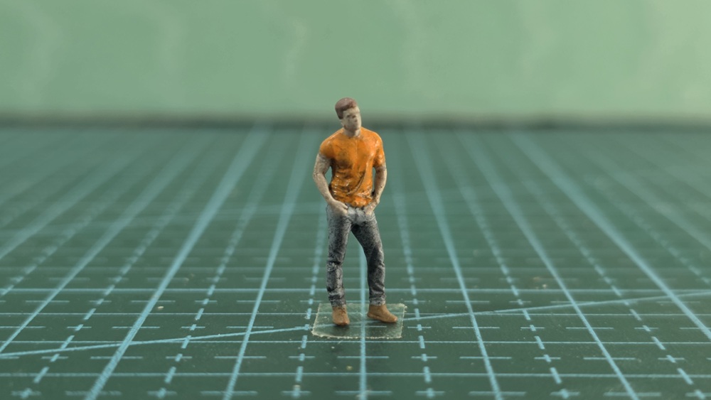 Denim Dave — HO Scale Figure